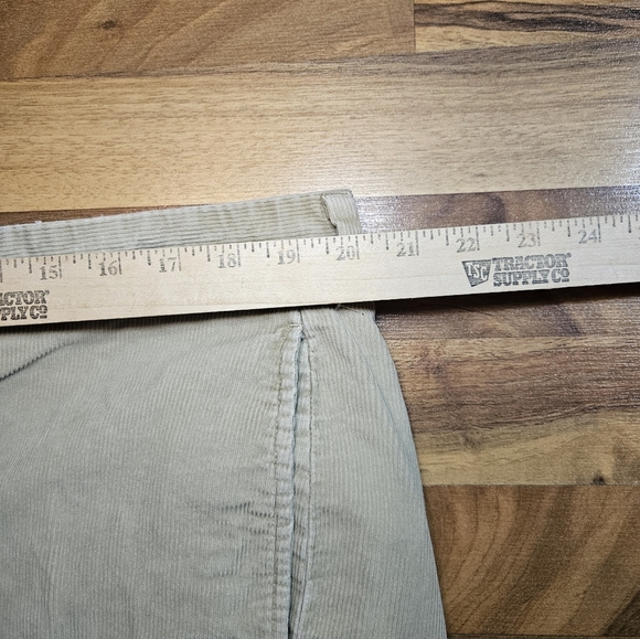 LL Bean Corduroy Pants Mens Size 40x30 Tan Straight Leg Classic Fit 279000 - Picture 4 of 10